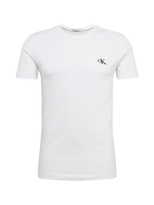Calvin Klein Jeans Bluser & t-shirts 'Essential'  sort / hvid