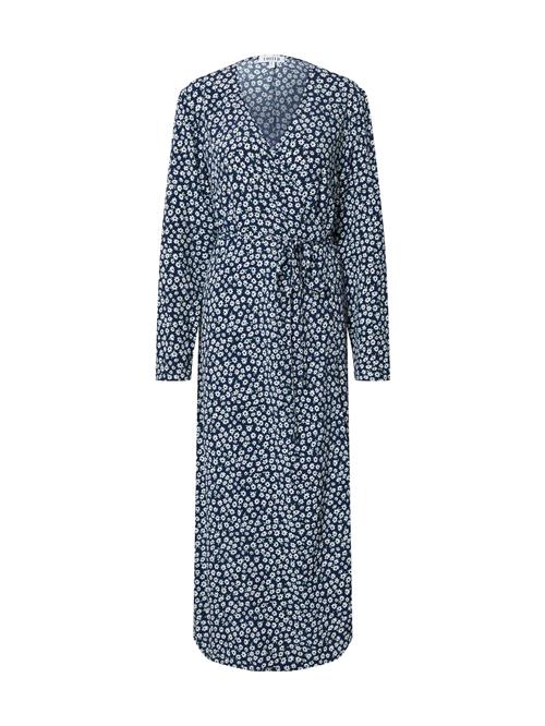 EDITED Kjole 'Alara'  marin / grøn / hvid