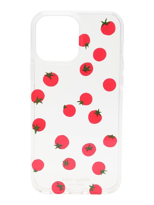 Kate Spade Smartphone-etui 'Roma Tomato Iphone 13 Pro Max Case'  grøn / rød / transparent / hvid