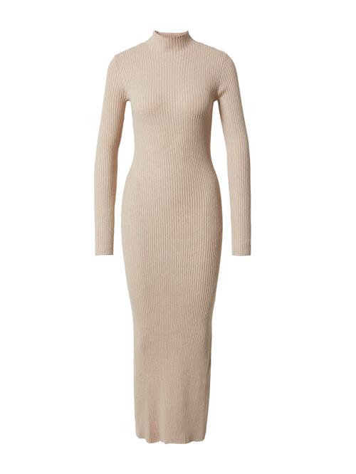 EDITED Kjole 'CETTINA'  beige-meleret