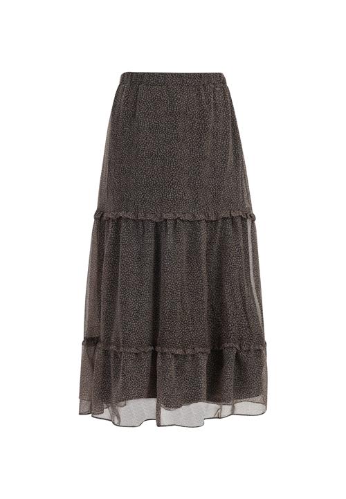 DreiMaster Vintage Nederdel 'Ikita'  mørkebeige / mokka