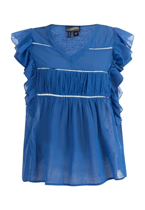 DreiMaster Vintage Bluse  himmelblå