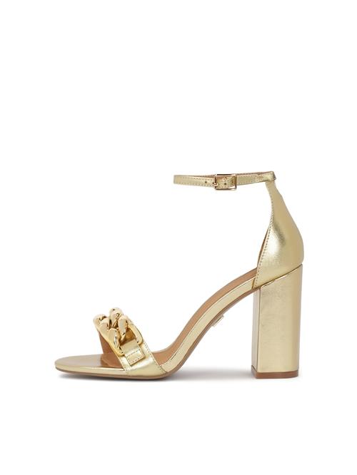 Kazar Sandaler med rem  guld