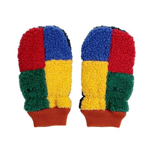 Bobo Choses Kontrastfarvede Vanter Multifarvet 2-5 Y  Rød  2-5 år  unisex