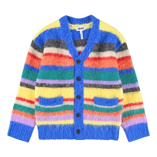Se Molo Brutus Cardigan Fuzzy Stripe 98/104 cm    98/104 cm  unisex hos Babyshop