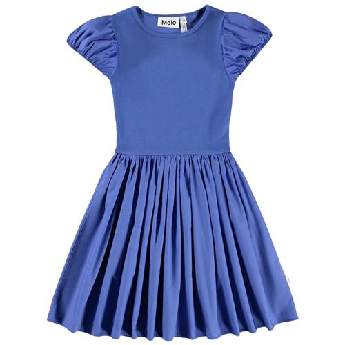 Se Molo GOTS Cleopatra Kjole Violet Blue 134/140 cm    134/140 cm  unisex hos Babyshop