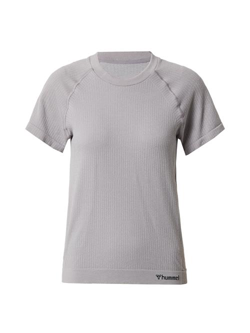 Hummel Funktionsbluse  taupe / sort