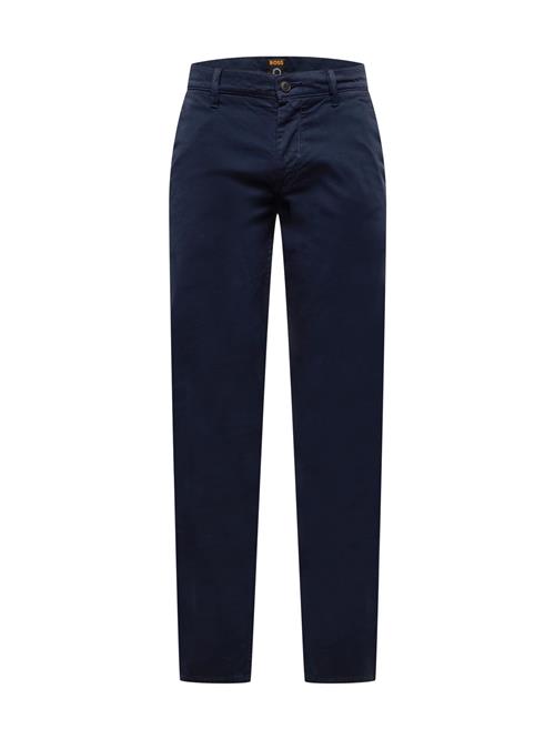 Se BOSS Lærredsbukser  mørkeblå hos About You