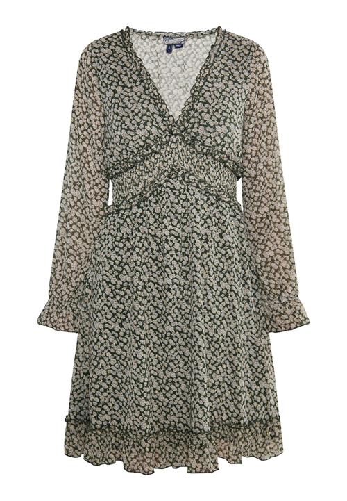 DreiMaster Vintage Kjole 'Altiplano'  mørkebeige / guld / sort