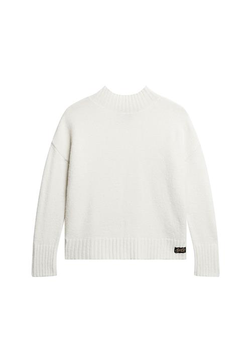 Superdry & Co Pullover 'Essential'  ecru / sort