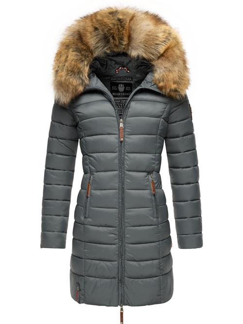 MARIKOO Vinterfrakke 'Rose'  sølvgrå