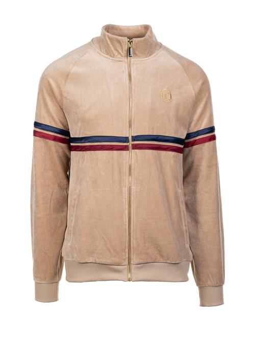 Sergio Tacchini Træningsjakke 'Orion Luxe'  beige / navy / rød