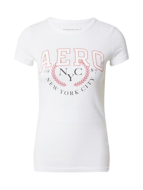 AÉROPOSTALE Shirts  rød / sort / hvid