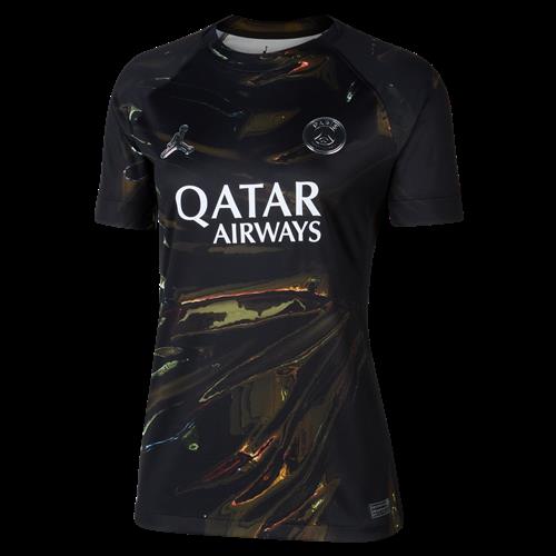Paris Saint-Germain 2026 Stadium Night Edition Jordan Dri-FIT Replica-fodboldtrøje til kvinder - sort