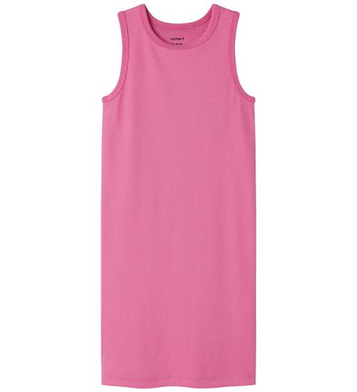 Name It Kjole - Rib - Slim - Noos - NkfNakal - Strawberry Moon