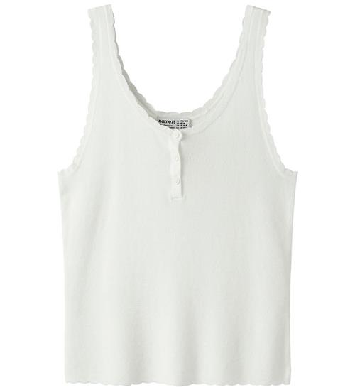 Name It Top - Rib - NkfFilisa - Cloud Dancer