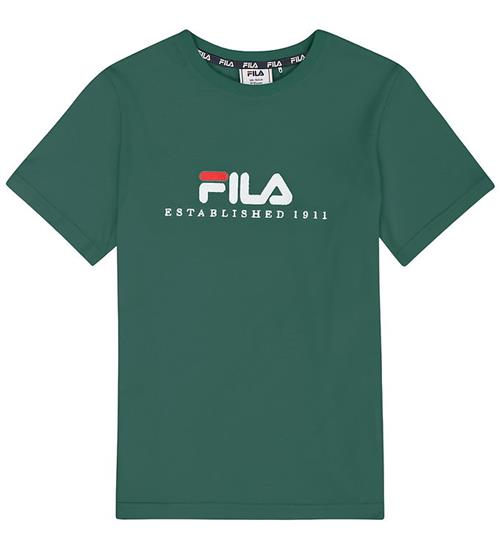 Fila T-shirt - Carisio - Posy Green m. Logo