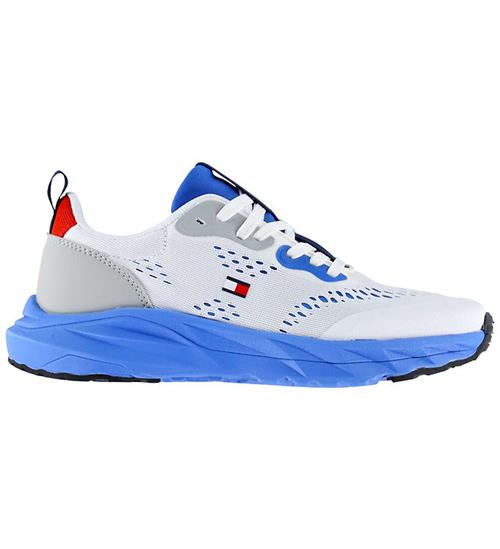 Tommy Hilfiger Sko - Tribe - Hvid m. Blå