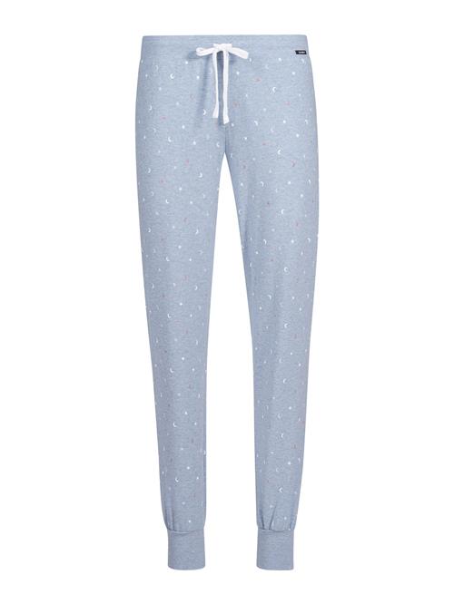 Skiny Pyjamasbukser  pastelblå / rustrød / hvid