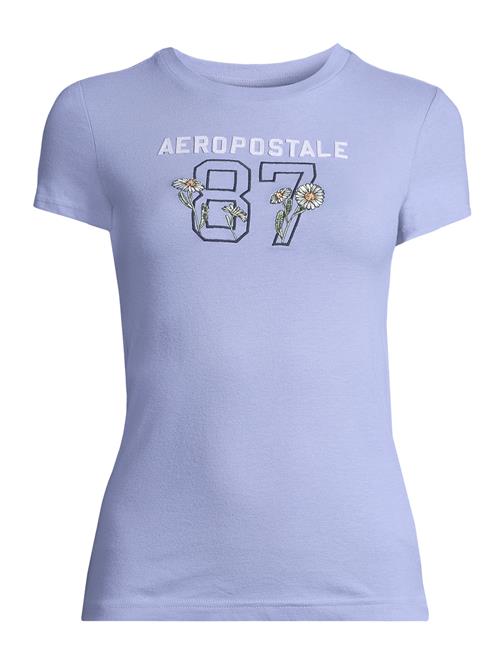 AÉROPOSTALE Shirts  lysegul / mørkegrøn / lilla / sort