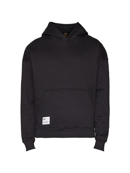 ALPHA INDUSTRIES Sweatshirt  lyseorange / sort / hvid