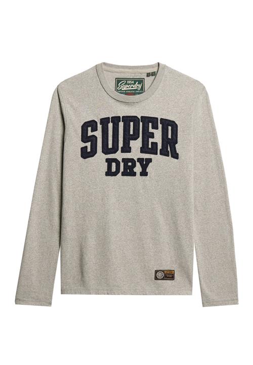 Superdry & Co Bluser & t-shirts 'Athletic'  marin / lysegrå
