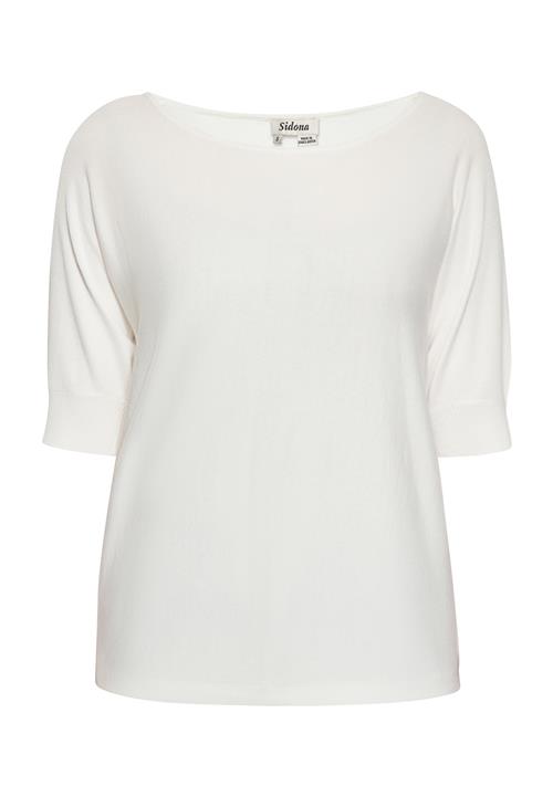 Sidona Pullover  uldhvid