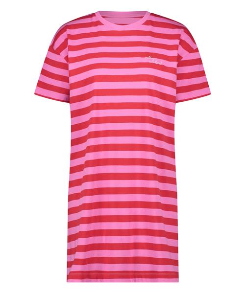 Hunkemöller Natskjorte  ecru / pink / rød