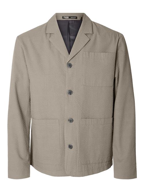 SELECTED Jakke 'Smith'  mørkebeige