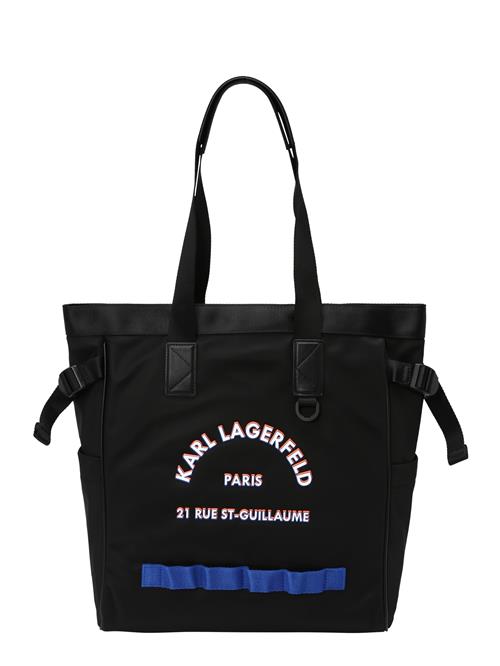 Karl Lagerfeld Shopper 'RSG ATHLEISURE'  royalblå / orange / sort / hvid