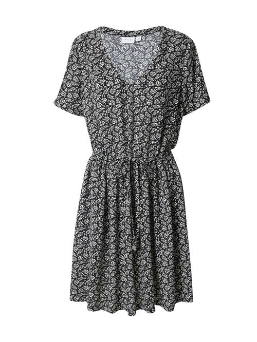 VILA Kjole 'VILise Nua'  sort / hvid