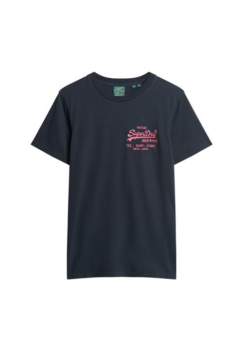 Superdry & Co Bluser & t-shirts  natblå / pink