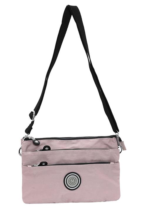 Mindesa Skuldertaske  grå / lavendel / sort