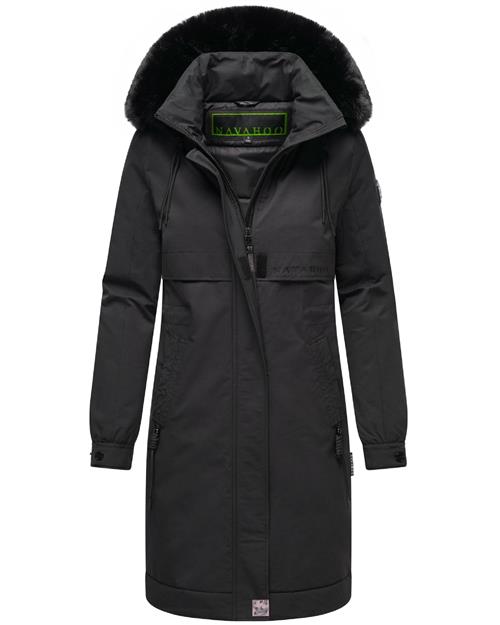 NAVAHOO Vinterfrakke 'Kaltwetterretter 14'  sort