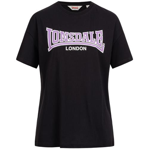 LONSDALE Shirts 'Ousdale'  lavendel / sort / hvid