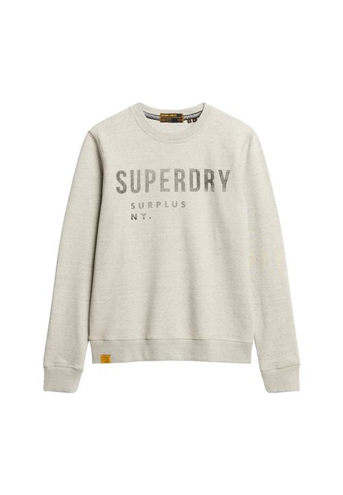 Superdry & Co Sweatshirt 'Surplus'  lysegrå / mørkegrå