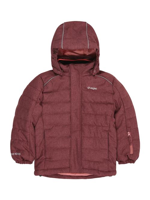 ZigZag Sportsjakke 'Nino'  grå / rødmeleret