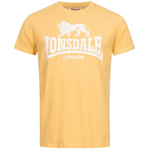LONSDALE Bluser & t-shirts 'St. Erney'  pastelgul / hvid