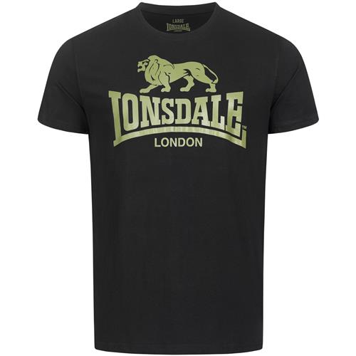LONSDALE Bluser & t-shirts  lysegrøn / sort