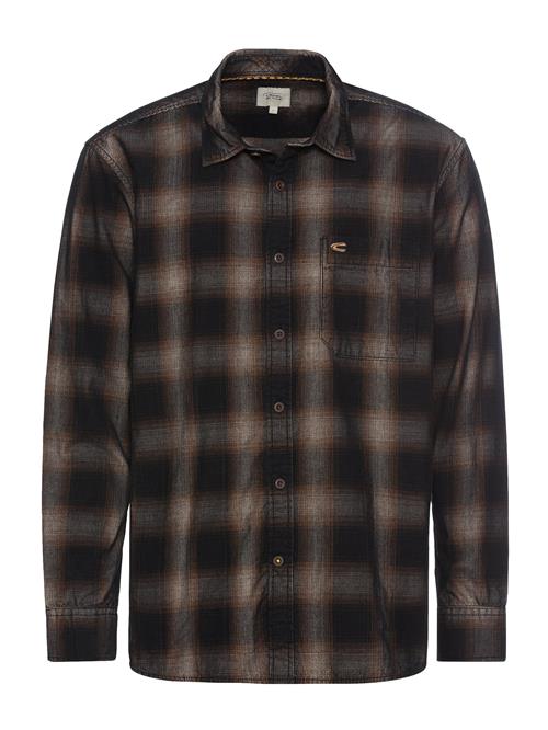 CAMEL ACTIVE Skjorte  sepia / mørkebrun