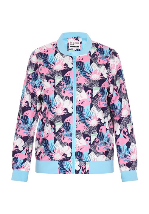 myMo ATHLSR Overgangsjakke  navy / lyseblå / pink / hvid