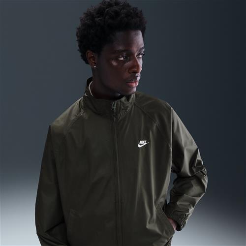 Nike Club-Roscoe-jakke med fuld lynlås til mænd - grøn