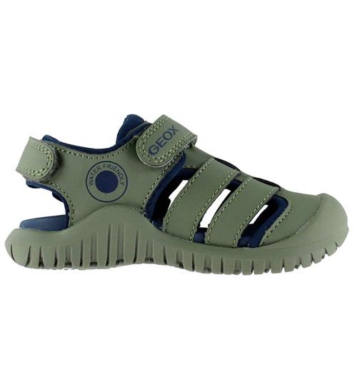 Geox Sandaler - J S. Fusbetto Pro - Sage/Navy