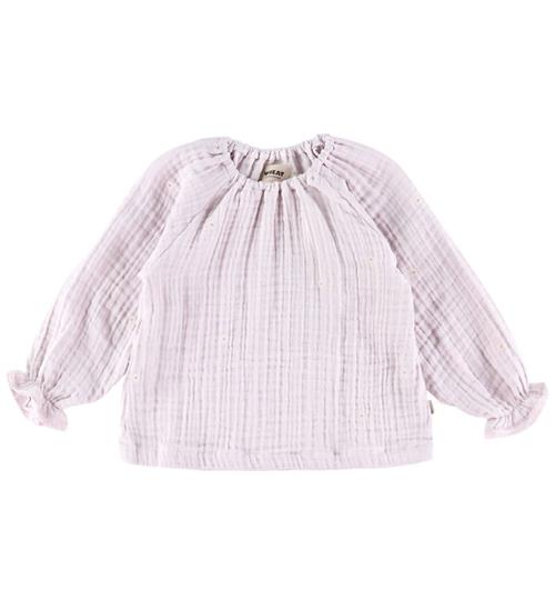 Wheat Bluse - Musselin - Merle - Purple Light Flowers