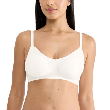 Sloggi BH ZERO Feel Pure Hvid XL+ Dame