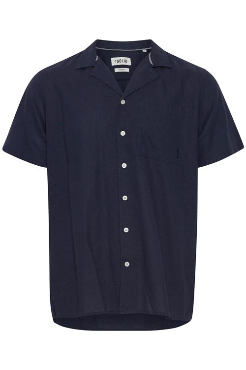 !Solid Skjorte 'SDAllan'  marin