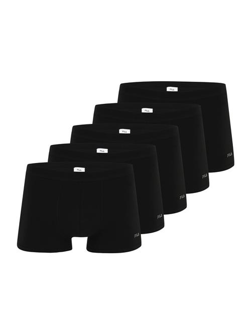 FILA Boksershorts  lysegrå / sort