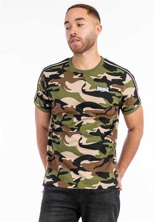 LONSDALE Bluser & t-shirts 'Gunnista'  lysebeige / brun / khaki / sort