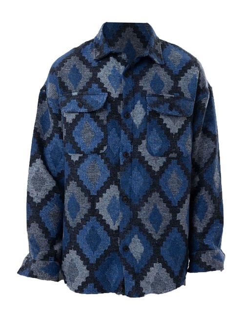 Dandalo Skjorte  navy / grå / sort