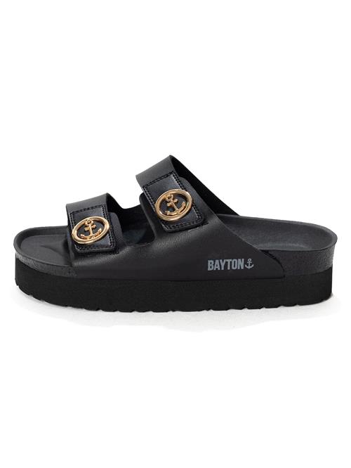 Bayton Pantoletter 'Jalon'  sort / hvid